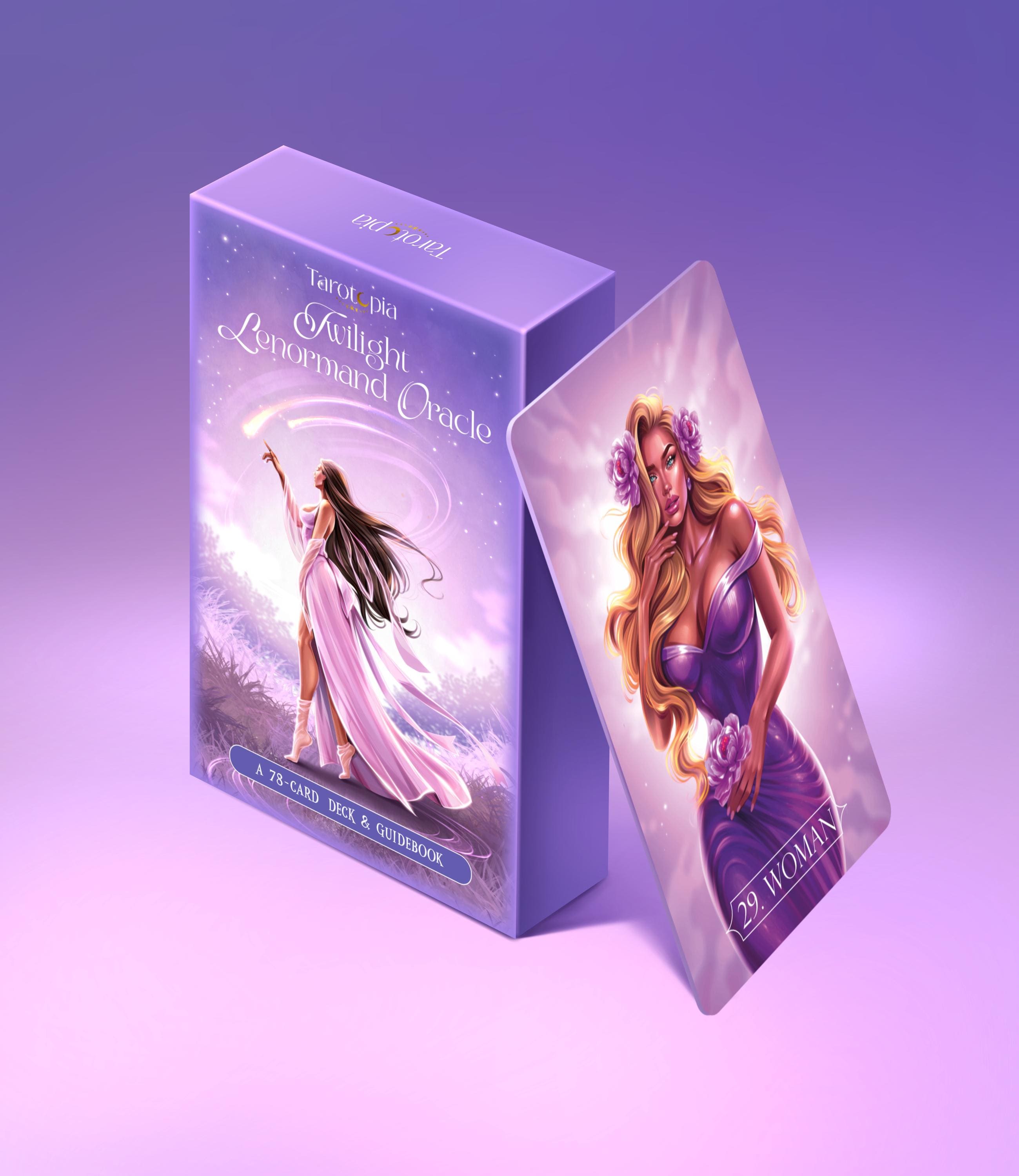 Twilight Lenormand Oracle: 36 Card Deck With Guidebook - Etsy