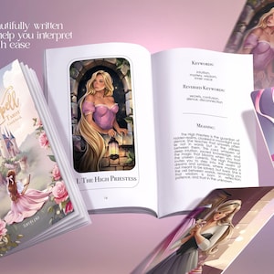 Ever After Spell Tarot: 78 card deck with Guidebook image 6