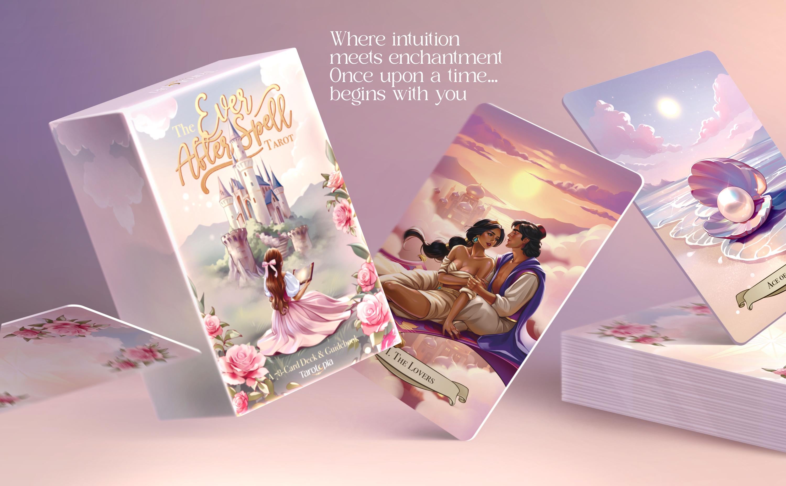 Ever After Spell Tarot: 78 Card Deck With Guidebook - Etsy