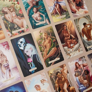 Love & Lust Tarot Deck: Romantic 78-card Deck With Guidebook - Etsy