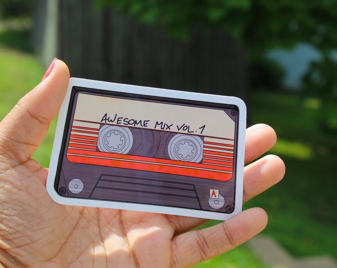 Cosmic Mixtape Vinyl Sticker