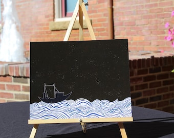 Minimalist Ocean Wall Art