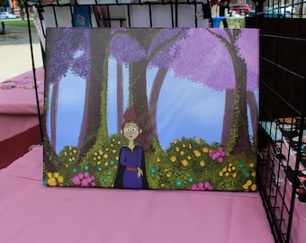 Persephones Garden Canvas