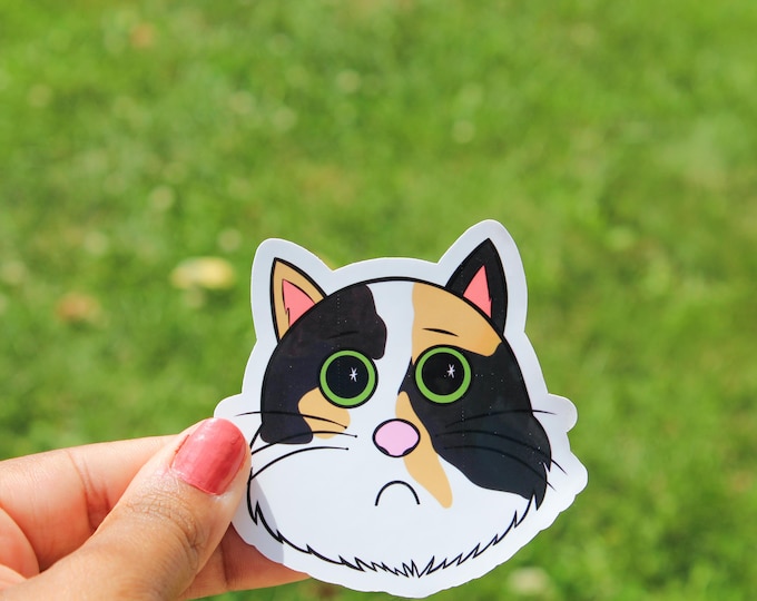 Calico Cat Sticker