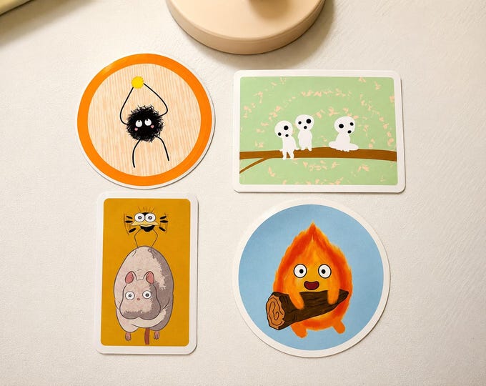 Fantasy Inspired Sticker Bundle (Set of 4)