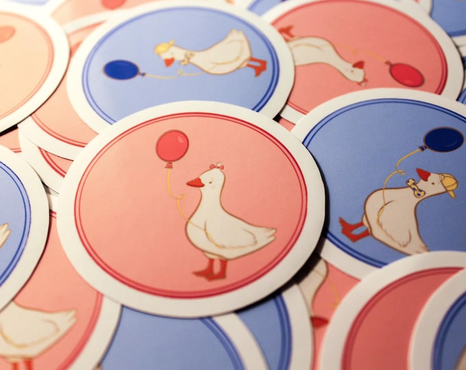Cut Goose Stickers