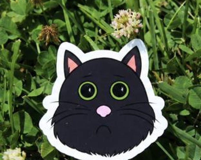 Black Cat Sticker