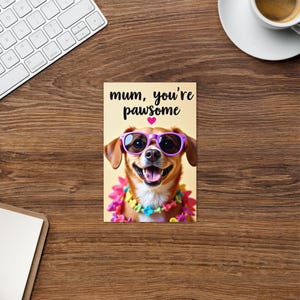 Carte de voeux de votre adorable ami à quatre pattes