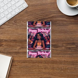 Carte Joyeux anniversaire