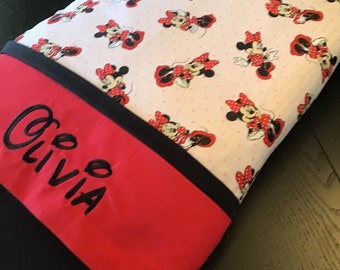 Personalized Minnie Pillowcase