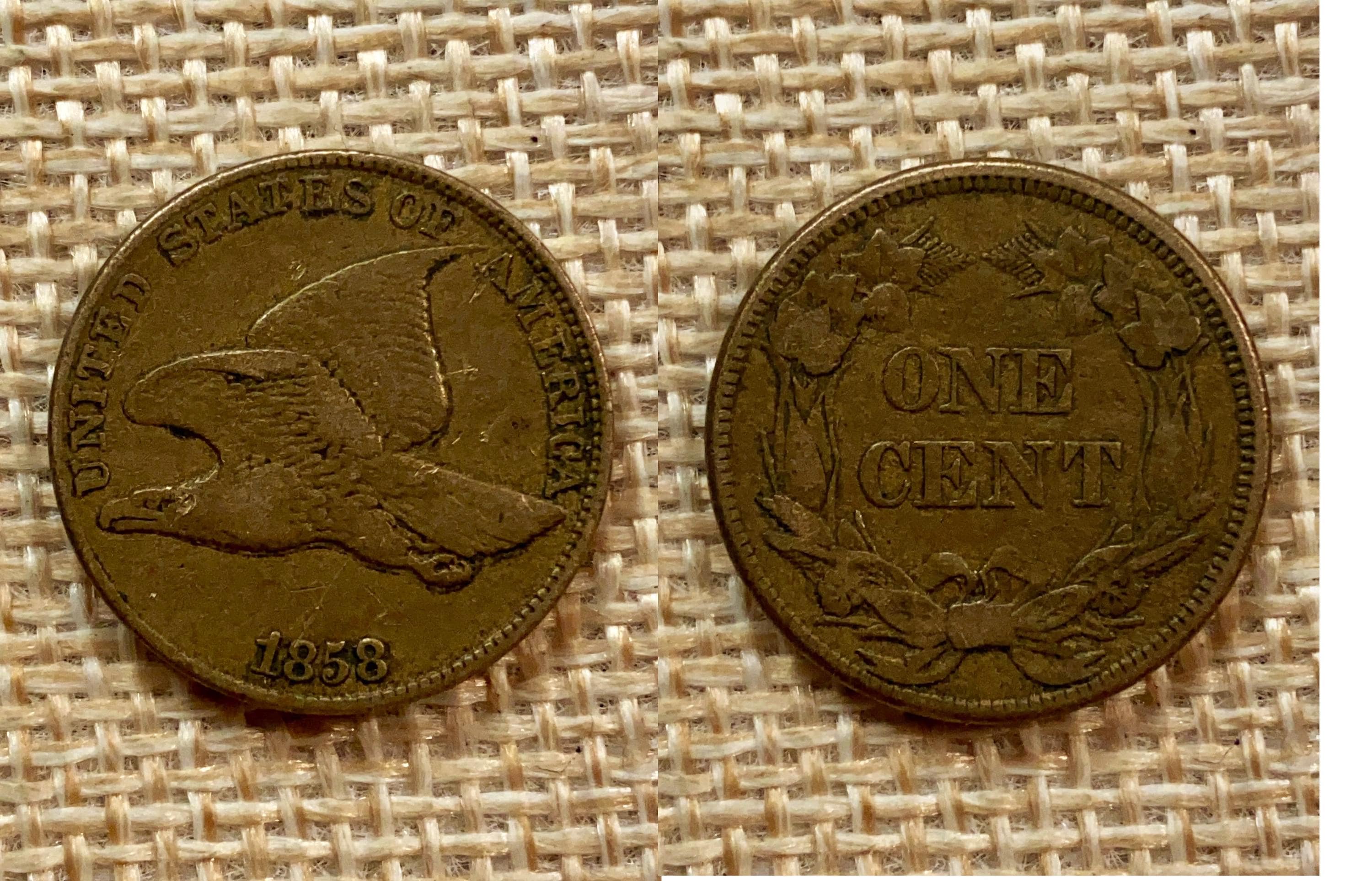 本物のフライングイーグルセント：写真で選べるコレクター向け米国