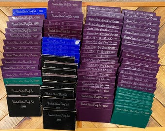 US Mint Proof Sets - Low Cost - 1970s & 1980s - Choose By Year