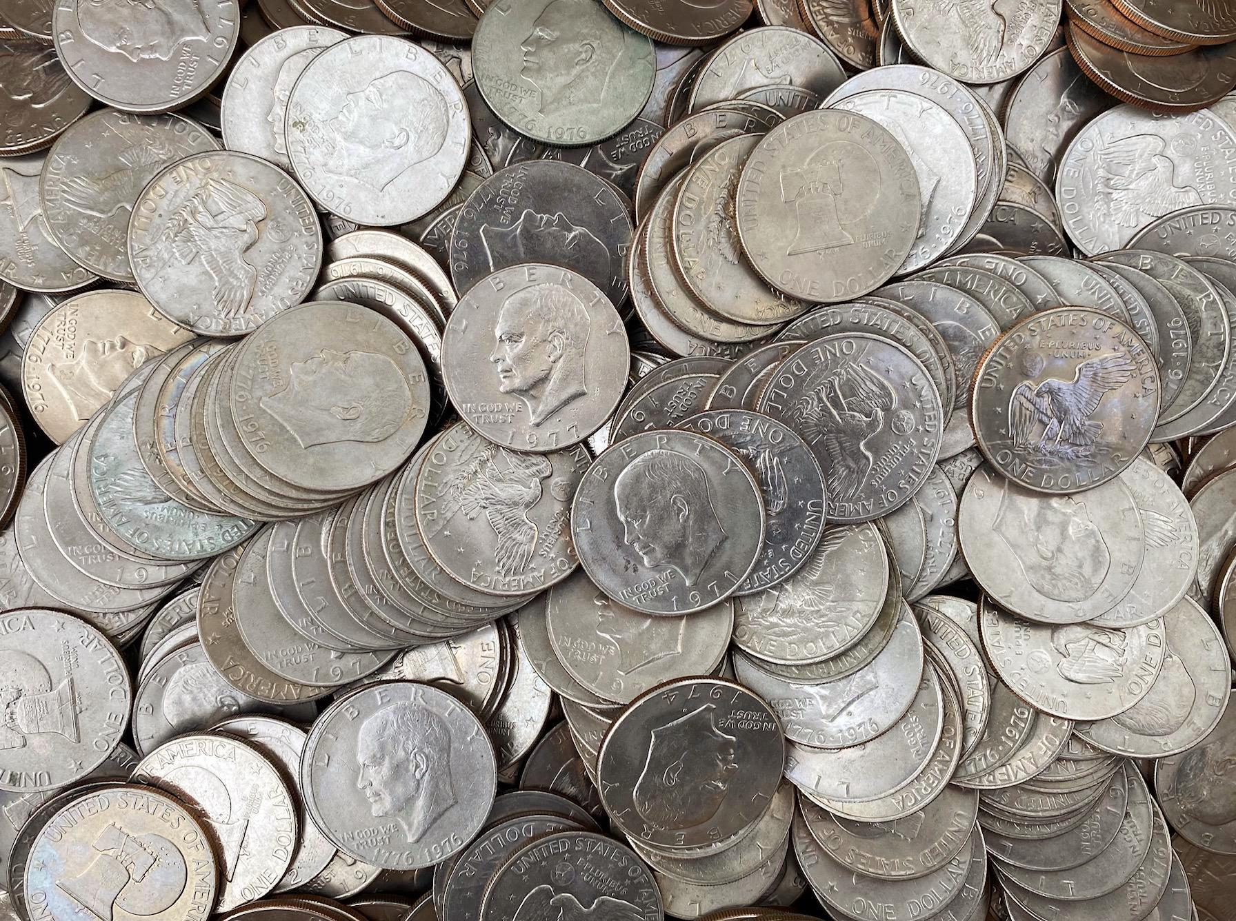 Bicentennial silver dollar - Etsy 日本