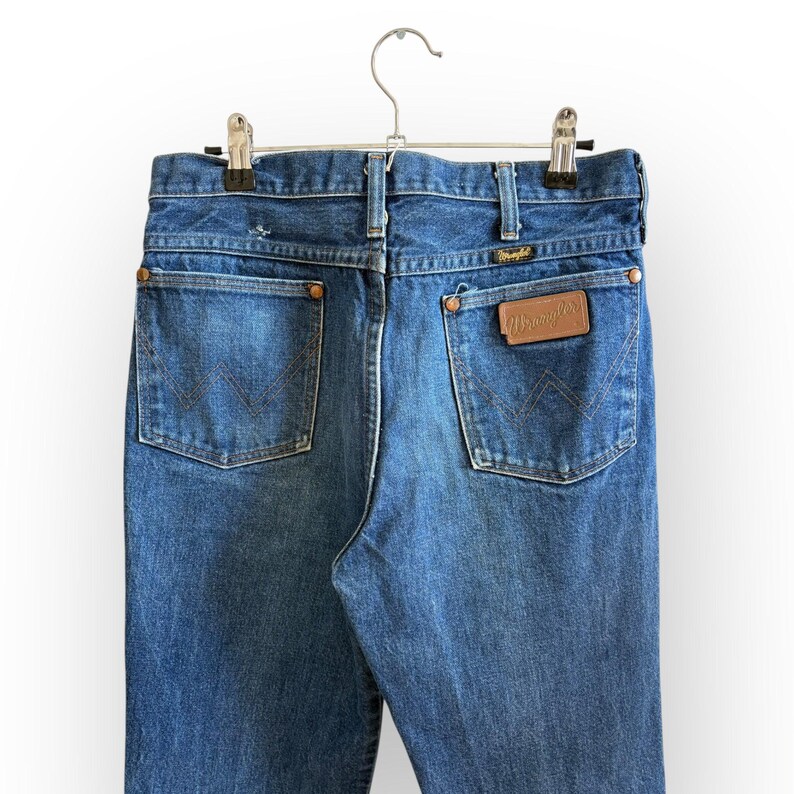 Vintage 1970s Wrangler Blue Jeans Bild 6