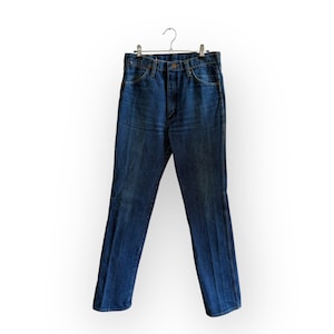 Vintage 1970s Wrangler Blue Jeans Bild 1