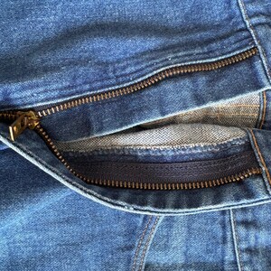 Vintage 1970s Wrangler Blue Jeans Bild 8