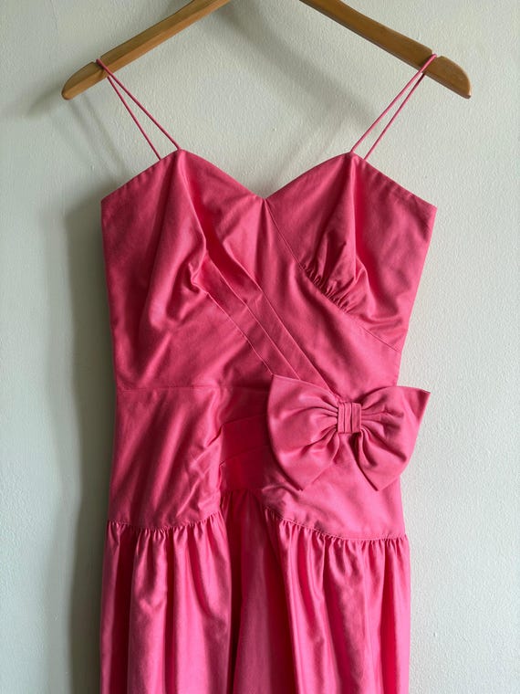 strapless open back dress [FINAL Sale]Luxury Pink One Shoulder Evening Dress with Overskirt SS337 main image 1