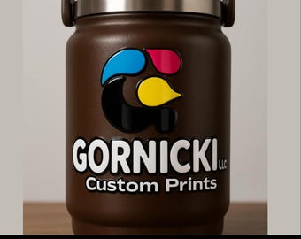Custom UV DTF Stickers: Waterproof Business Logo Decals