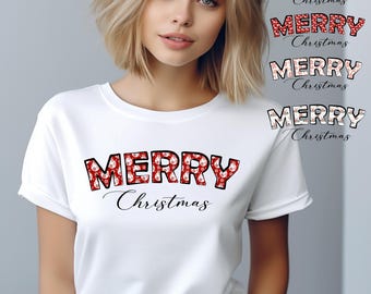 12 Merry Christmas pattern t-shirt design PNG,  Sublimation (Digital Download)