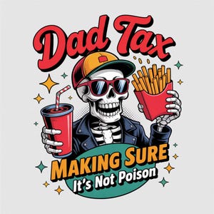 Tasse per papà: assicurarsi che non siano velenose. Festa del papà PNG, Papà divertente PNG, Tasse per papà PNG, Festa del papà PNG, PNG umoristico, Tasse PNG, Regalo per papà.