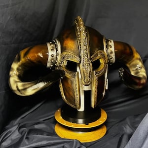 Handcrafted Viking Warrior Helmet – Battle-Ready Fantasy Armor