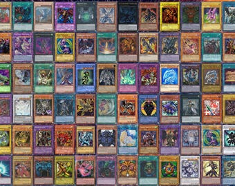Yugioh! 50 All Holo Foil Card Lot: Holo Rares, Super Ultra Secrets