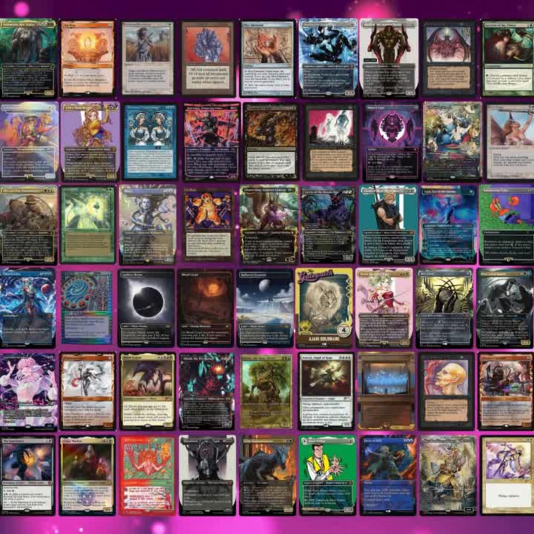 top 50 mtg cards Caleb Gannon latest changes in this cube 50. Interesting to see some of his card choices that prioritises over Mox : r/mtgcube 50 MTG Foil Cards Lot: