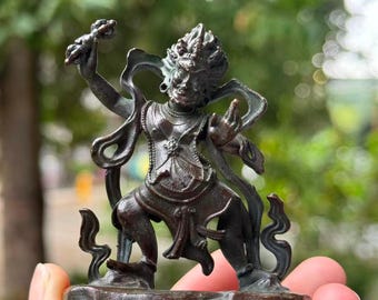 Koperen Boeddhabeeld Woondecoratie,Buiten Boeddha Zen Decor Boeda Binnen Bodhisattva Boeddha Meditatie Feng shui Brengt Geluk en Gezondheid Tempel