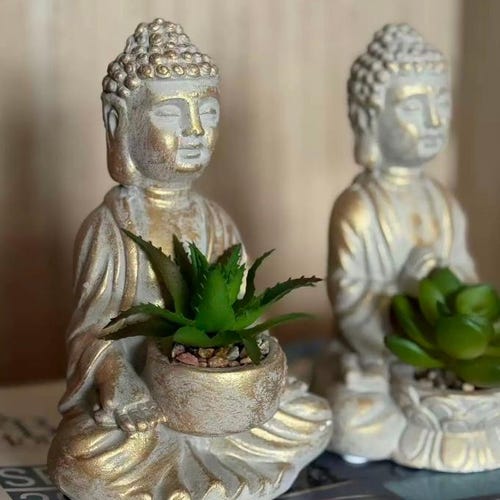 銅製の仏像、室内装飾、屋外用仏像、禅風水、菩薩仏、瞑想、幸運と健康