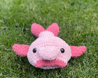 Crochet Blobfish– Handmade Amigurumi Plushie