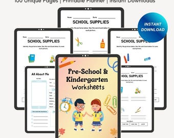 Voorschoolse wiskunde | Beginnend rekenen | Tellen | Aftrekken | Kleuterschool | Werkblad kleuterschool | Toevoeging | Afdrukbare werkbladen voor kleuters