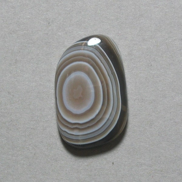 BOTSWANA AGATE cabochon freeform 18X27mm designer cab