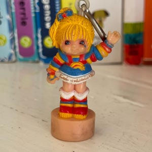 Vintage Rainbow Brite Keychain, Hallmark Cards Inc., 1980s