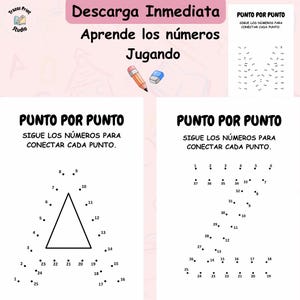 Connect the Dots PDF | Number Learning Activities | Printable Educational Game for Preschoolers | Educational Materials