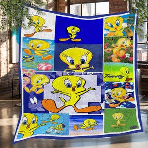 Vintage Tweety Bird Blanket - Etsy