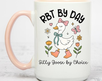 RBT Silly Goose Mug, funny RBT Coffee Cup,  Registered Behavior Technician Gift, ABA Therapist Mug, Autism  rbt Mug, Sped Teacher Mug