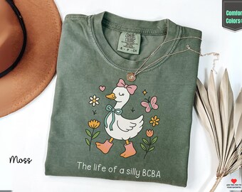 Funny Silly Goose BCBA Shirt: ABA Therapist Gift
