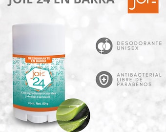 Natural Unisex Deodorant Stick with essential oils aluminum parabens free