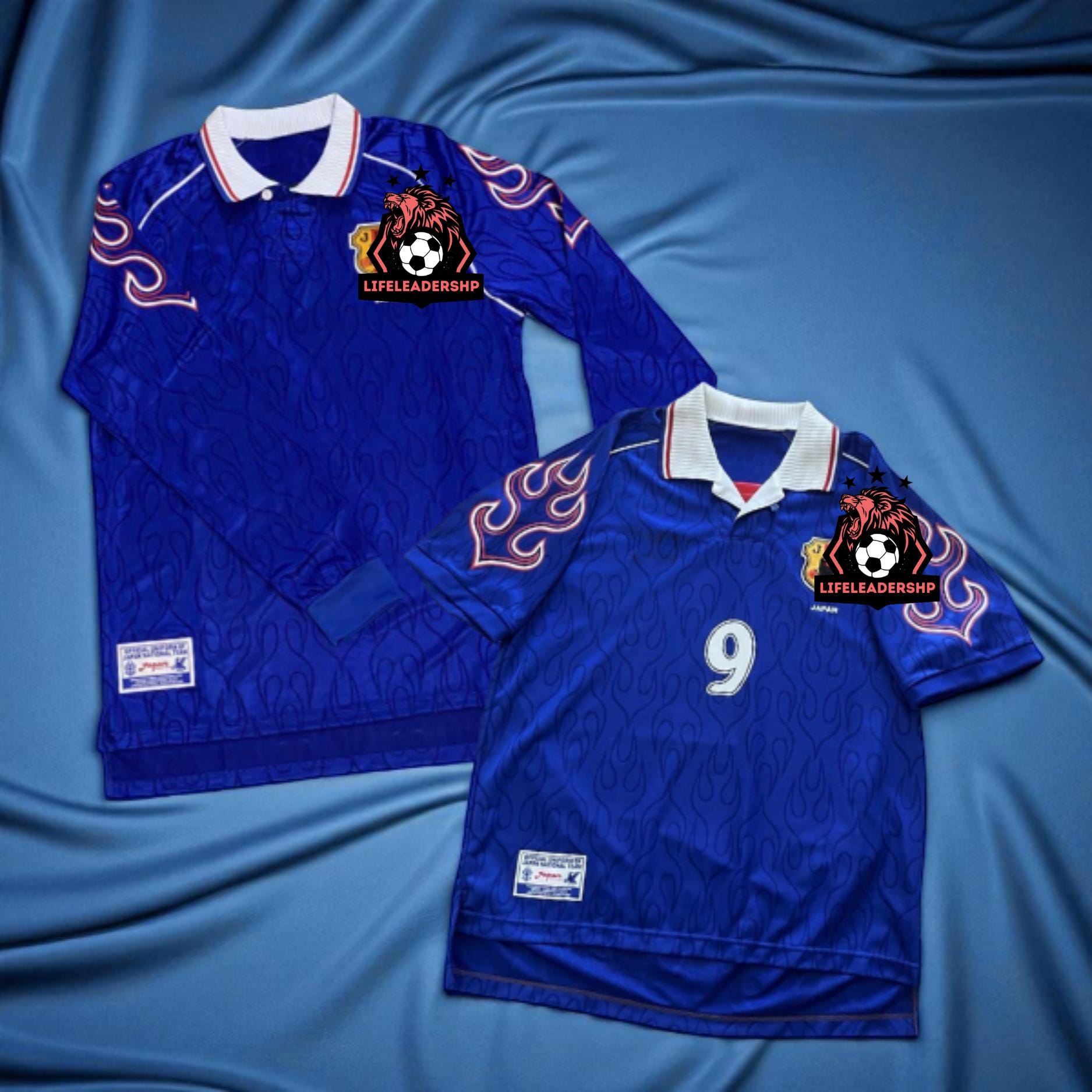 Japan Flame Nakayama #9 Long Sleeves Jersey - Etsy Canada