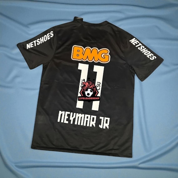 Black Neymar Jr #11 Jersey - Etsy