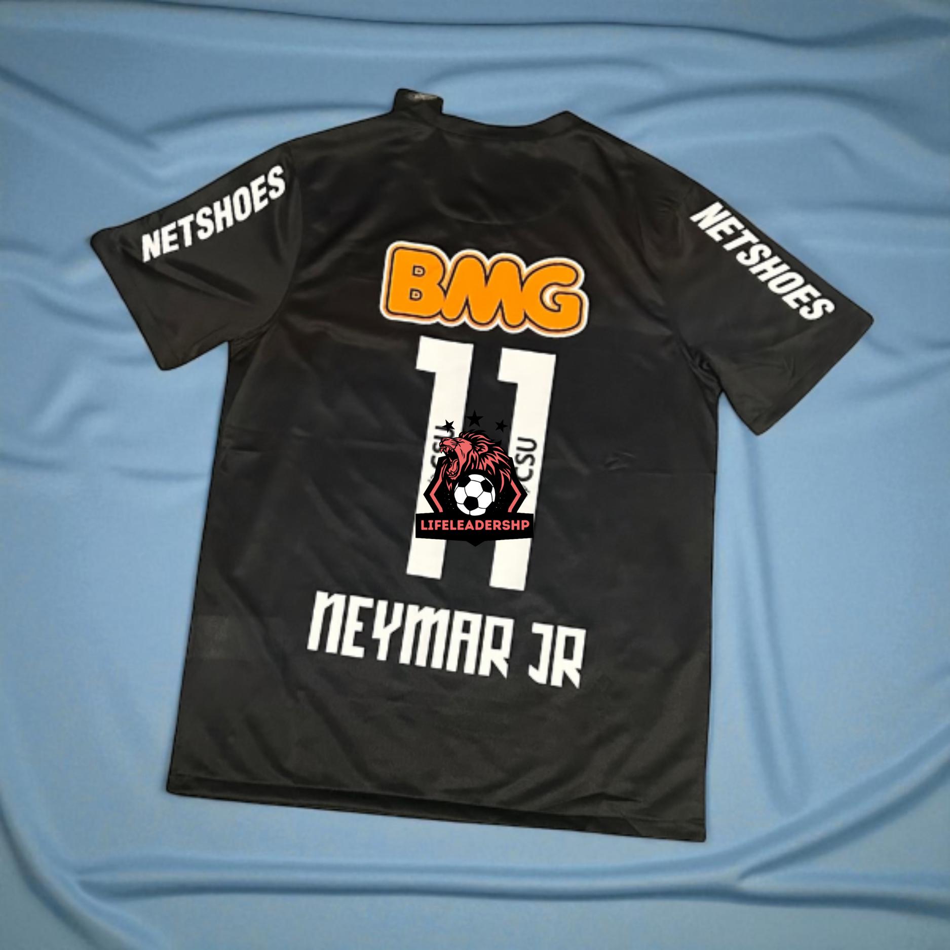 Black Neymar Jr #11 Jersey - Etsy