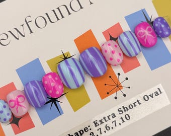 Playful Pastels Press-on Nails