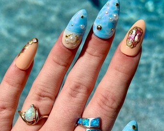 Summer Solstice Presson Nails