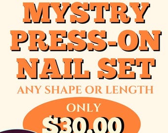 Y2K Mystery Handmade Press On Nail Sets