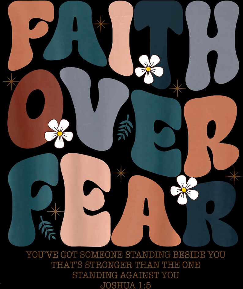 Faith Over Fear PNG Bundle, American Flag Cross Clipart, Christian USA ...