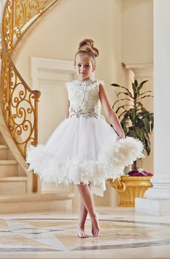 extravagant flower girl dresses