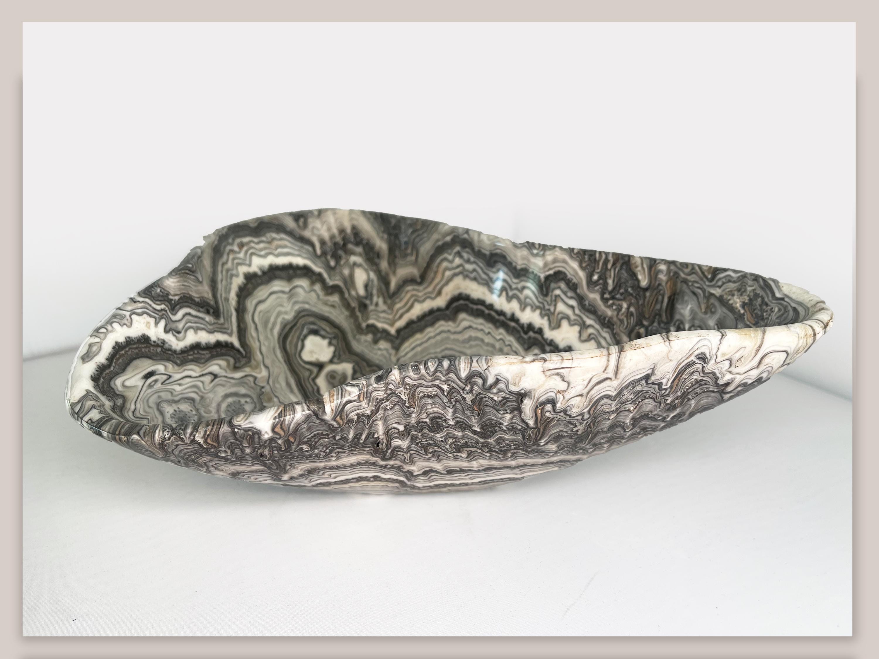 Onyx Bowl Zebra B-07 - Etsy