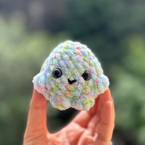 READY TO SHIP | Crochet Egg Plushie | Mini Floral Egg Plushie | Amigurumi | Plushie | Stuffed Animal | Handmade