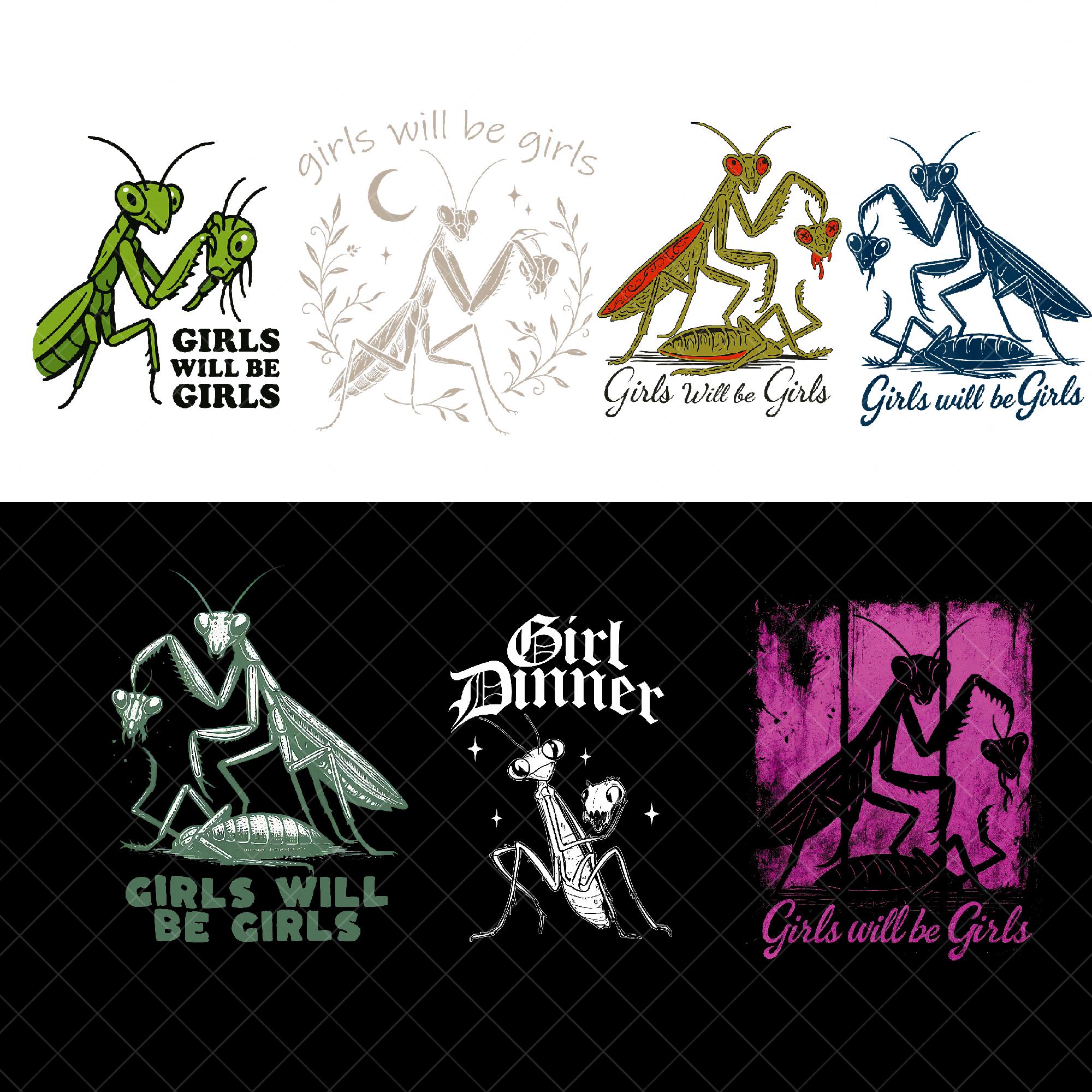 Praying Mantis Girl Dinner - Etsy