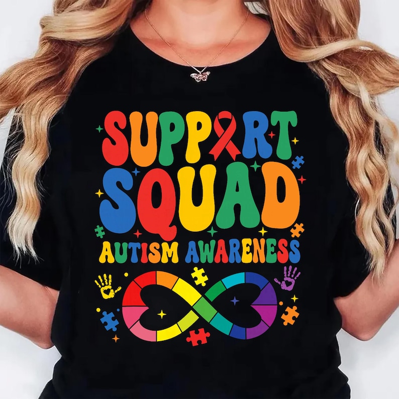 Autism Awareness Autism Support Squad Png, Autism Png, Autism Awareness ...